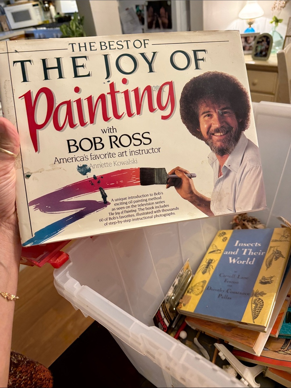 The Joy of Painting Art Book - White & Red Cover